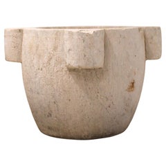19c French Antique Stone Mörserschale - Lg (3 verfügbar)