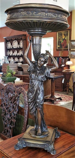 19th Century French Bronze Centerpiece by A Carrier