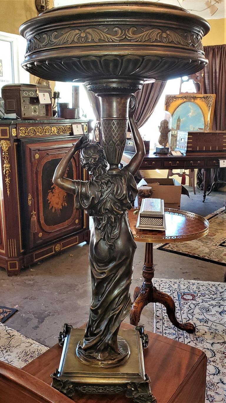 19th Century French Bronze Centerpiece by A Carrier 1