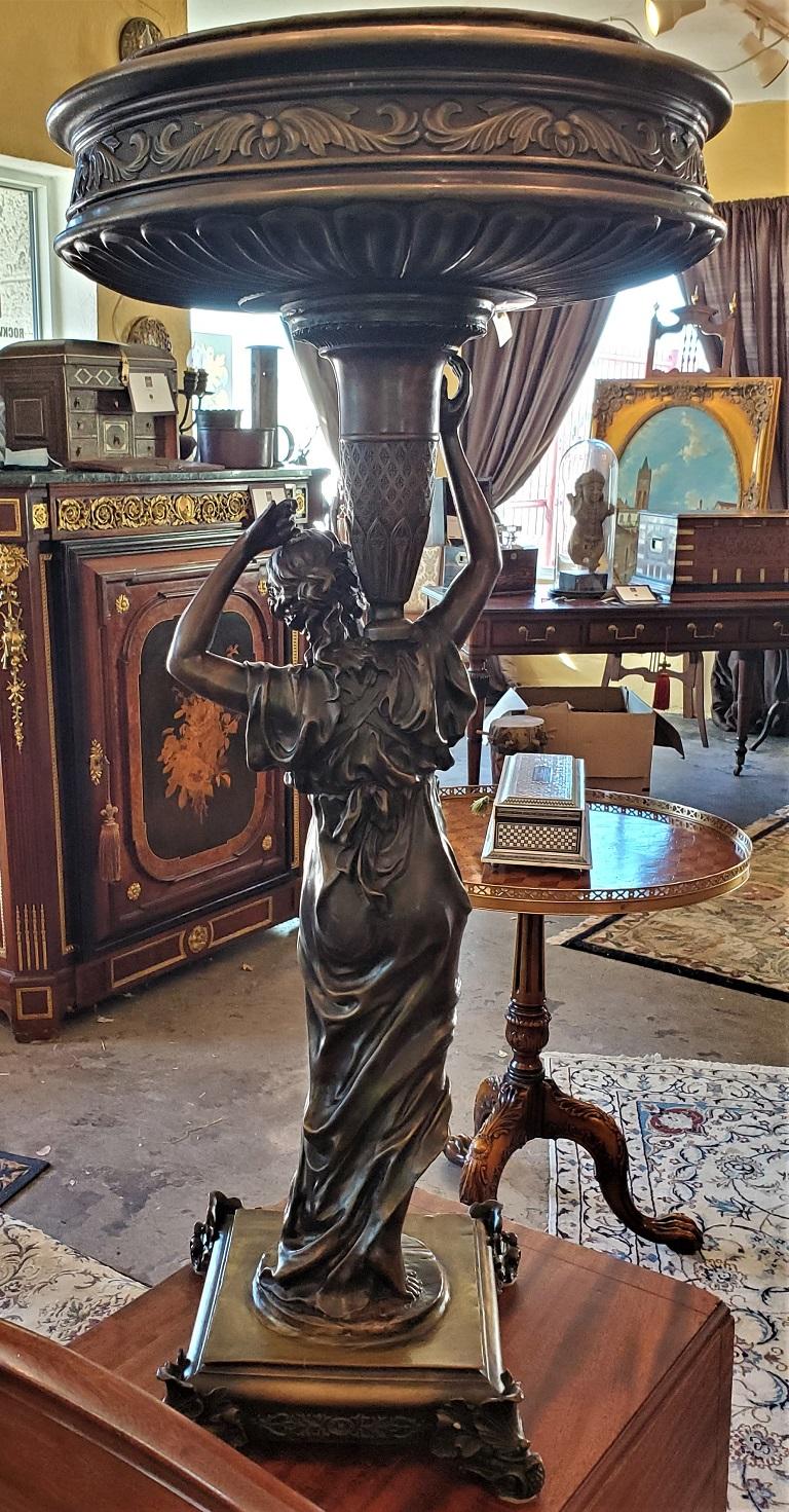 19th Century French Bronze Centerpiece by A Carrier 2