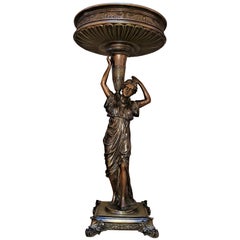 19th Century French Bronze Centerpiece by A Carrier