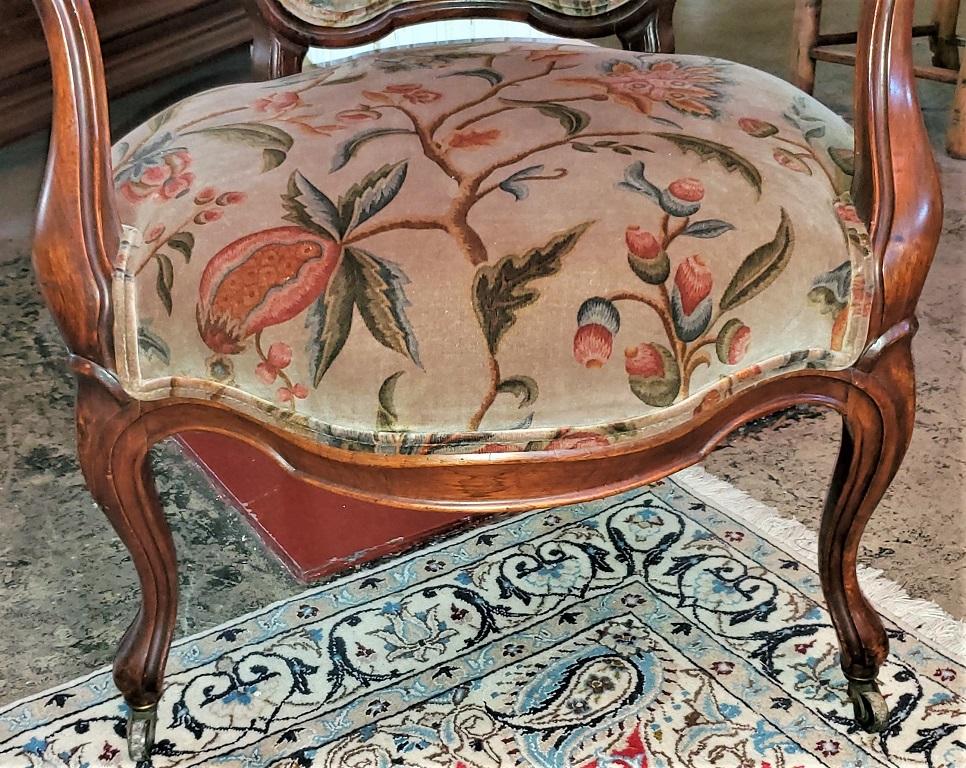 19th Century French Country Boudoir Armchair 4
