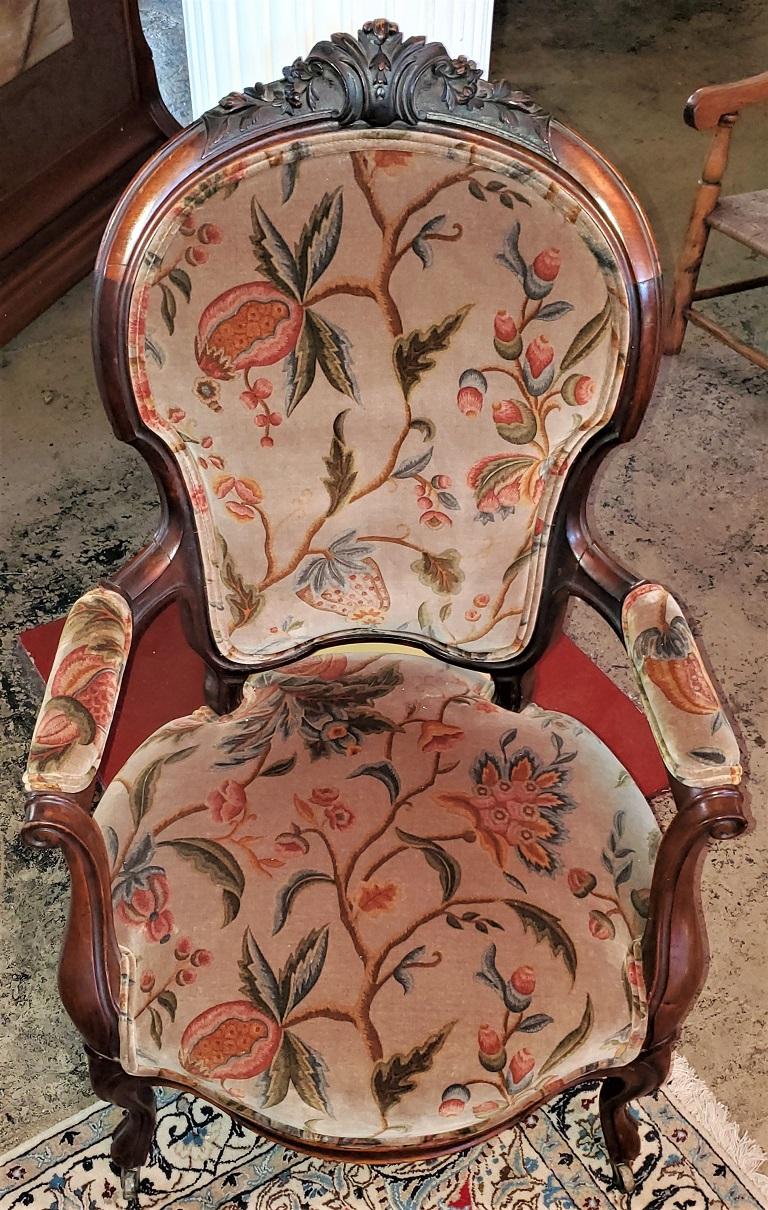 19th Century French Country Boudoir Armchair 2