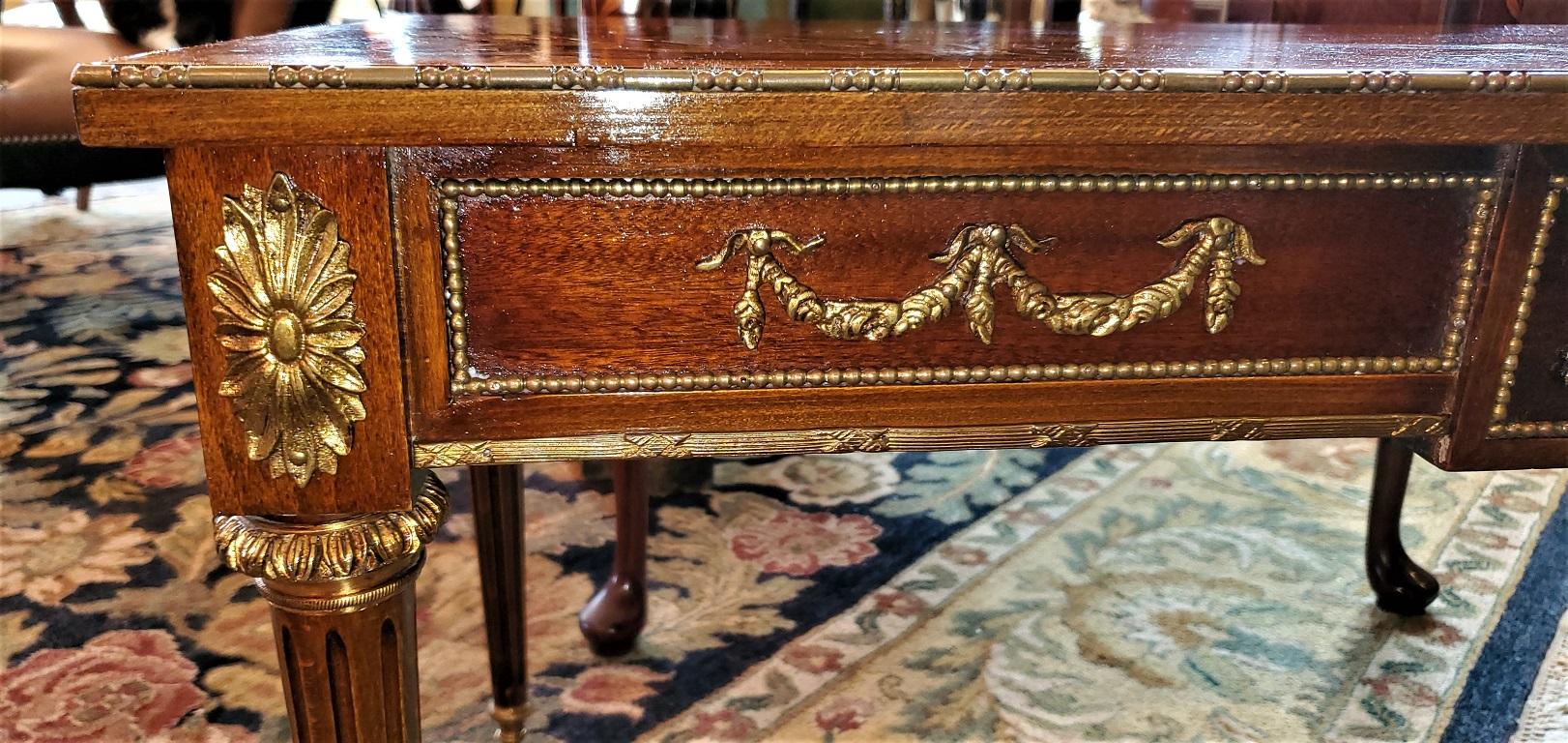 19th Century French Low Side Table with Musical Marquetry Top 1
