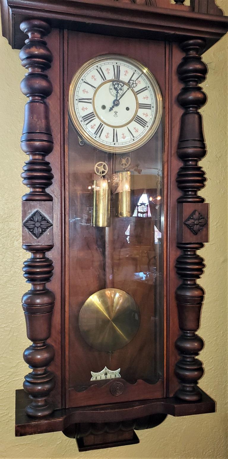 gustav becker grandfather clock