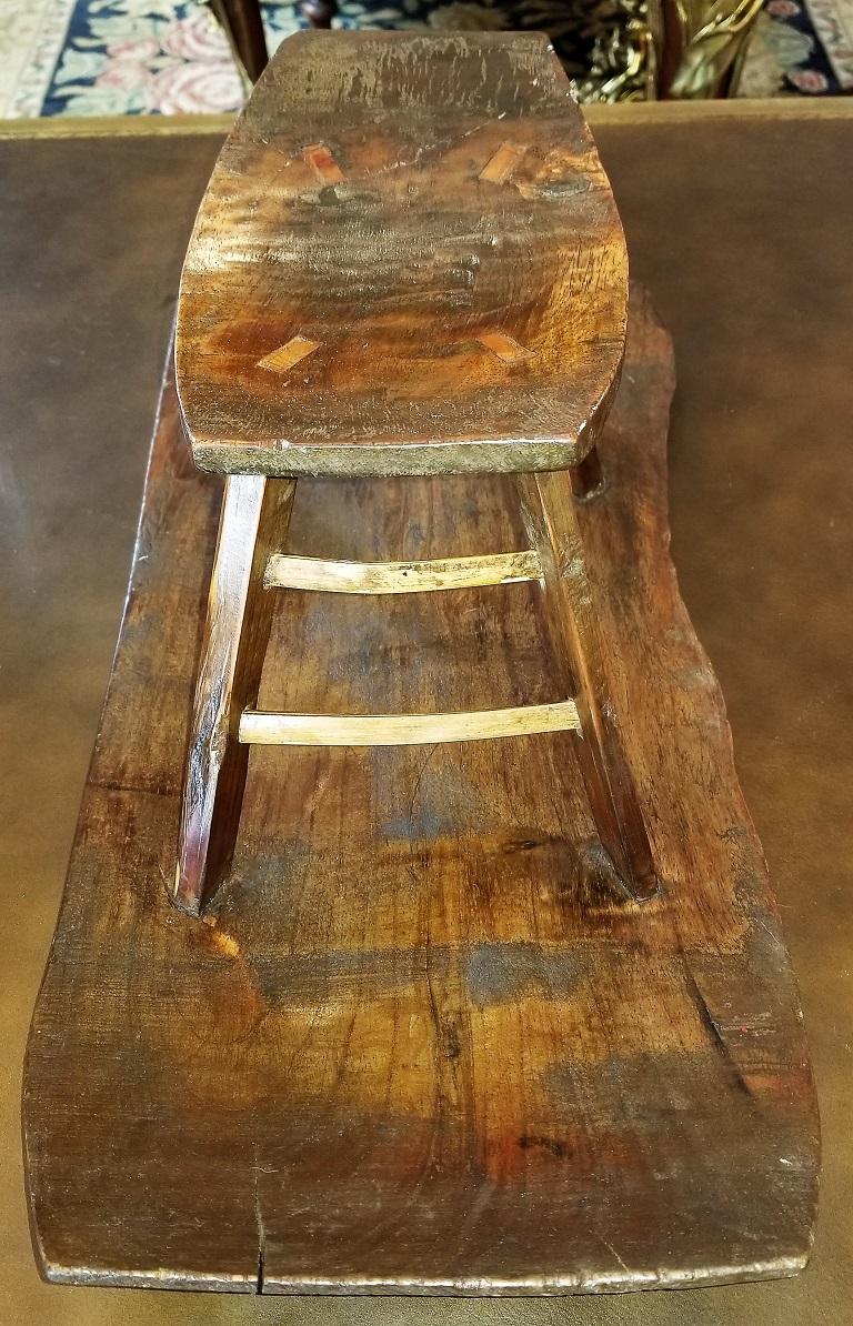 Hand-Crafted 19th Century Handmade Vermont Childs Sled