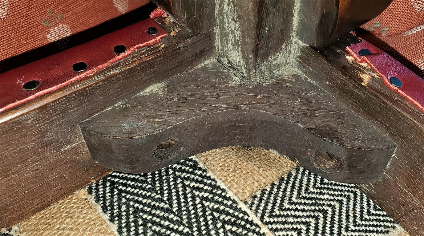 Early 19C Irish Georgian Foot Rest or Stool For Sale 2