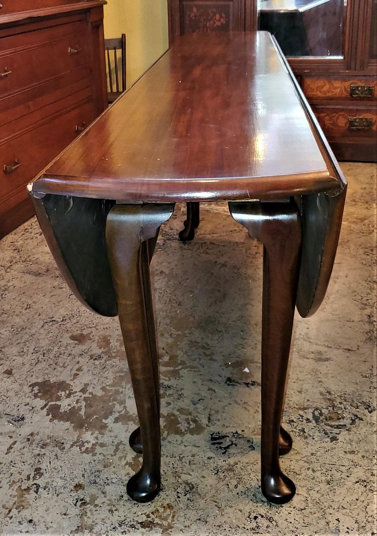 Fait main Table de chasse en acajou de style irlandais du 19e siècle (Squires) en vente