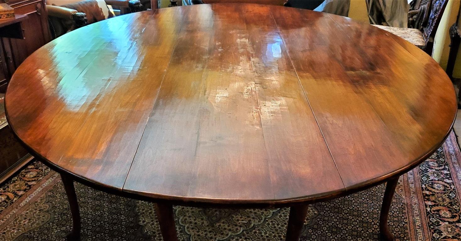 19th Century Irish Elm Wake Table, Outstanding 12