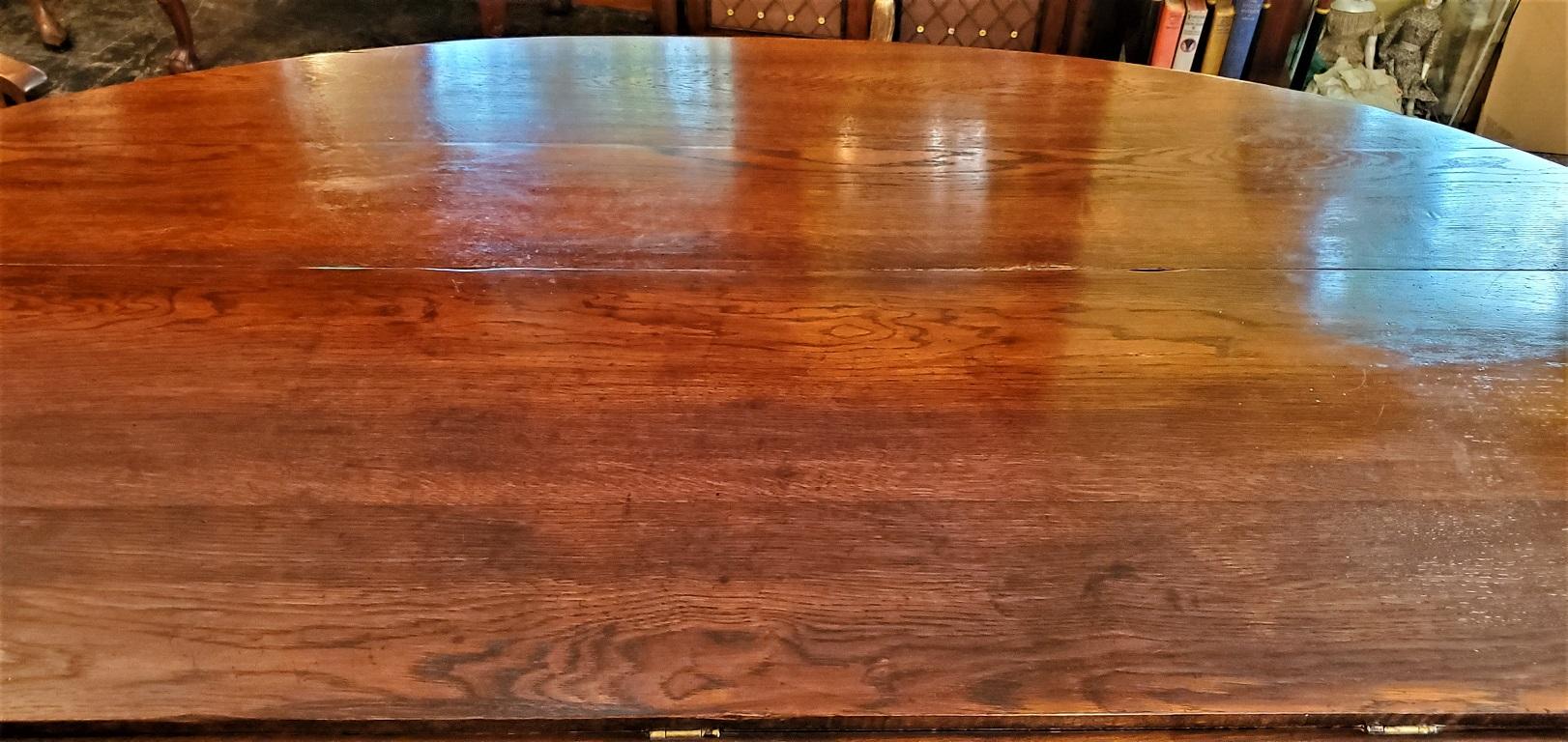 19th Century Irish Oak Wake Table In Good Condition In Dallas, TX
