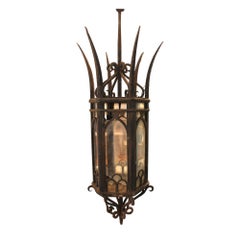 19c Italian Antique Gothic Style Lantern