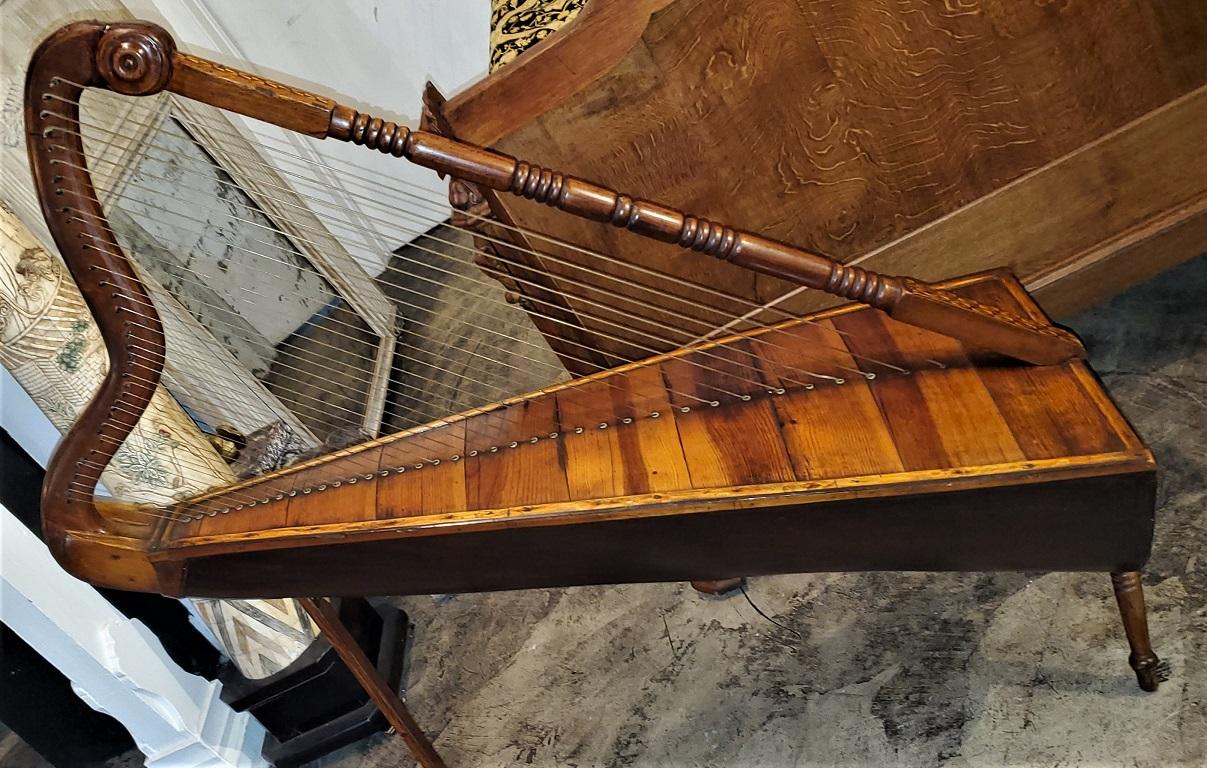 19th Century Jalisco Mexican Harp 2