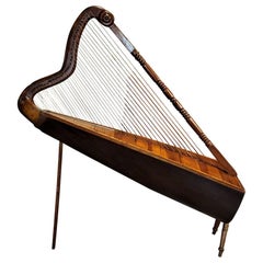 Antique 19th Century Jalisco Mexican Harp