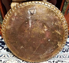 19C Middle Eastern Damascene Charger