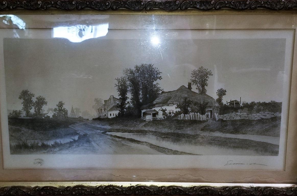 Presenting a rare New England/New York etching, namely, a 19th century New York signed etching by Ernest Christian Rost, 1891.

This is an original etching by E.C. Rost from 1891. It is hand signed by the artist in pencil on the bottom