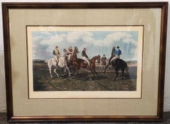 19th Century Pair of Ben Herring Horse Racing Engravings