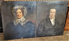 19C Oil on Canvas ‘Portrait of a Distinguished Lady’ In the Style of J Eichholtz