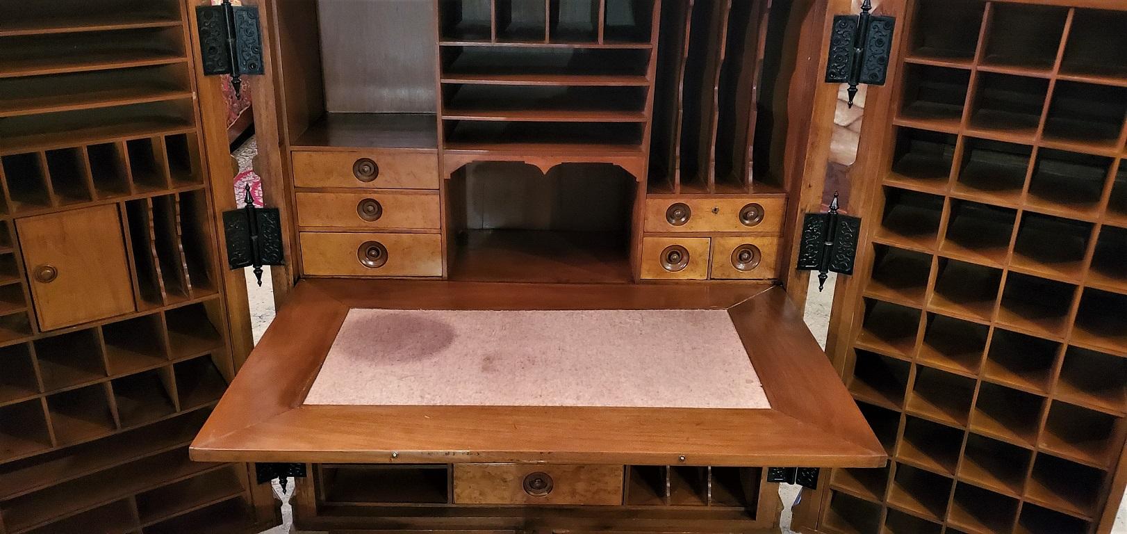 Hand-Crafted 19th Century Standard Grade Wooton Desk For Sale