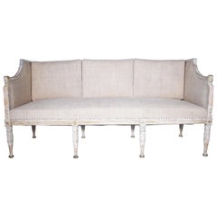19th Century Swedish Banquette or Sofa with Egyptian Influence