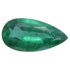 1.9ct Pear Green Emerald GIA Certified Zambia (F1)