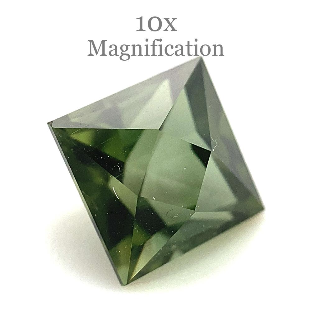 1.9ct Square Green Tourmaline from Brazil For Sale 5