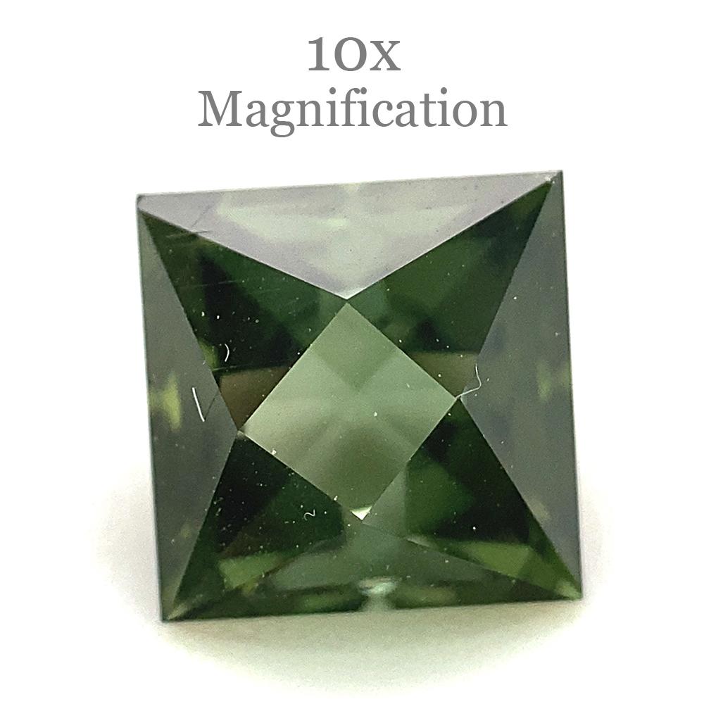 1.9ct Square Green Tourmaline from Brazil For Sale 6