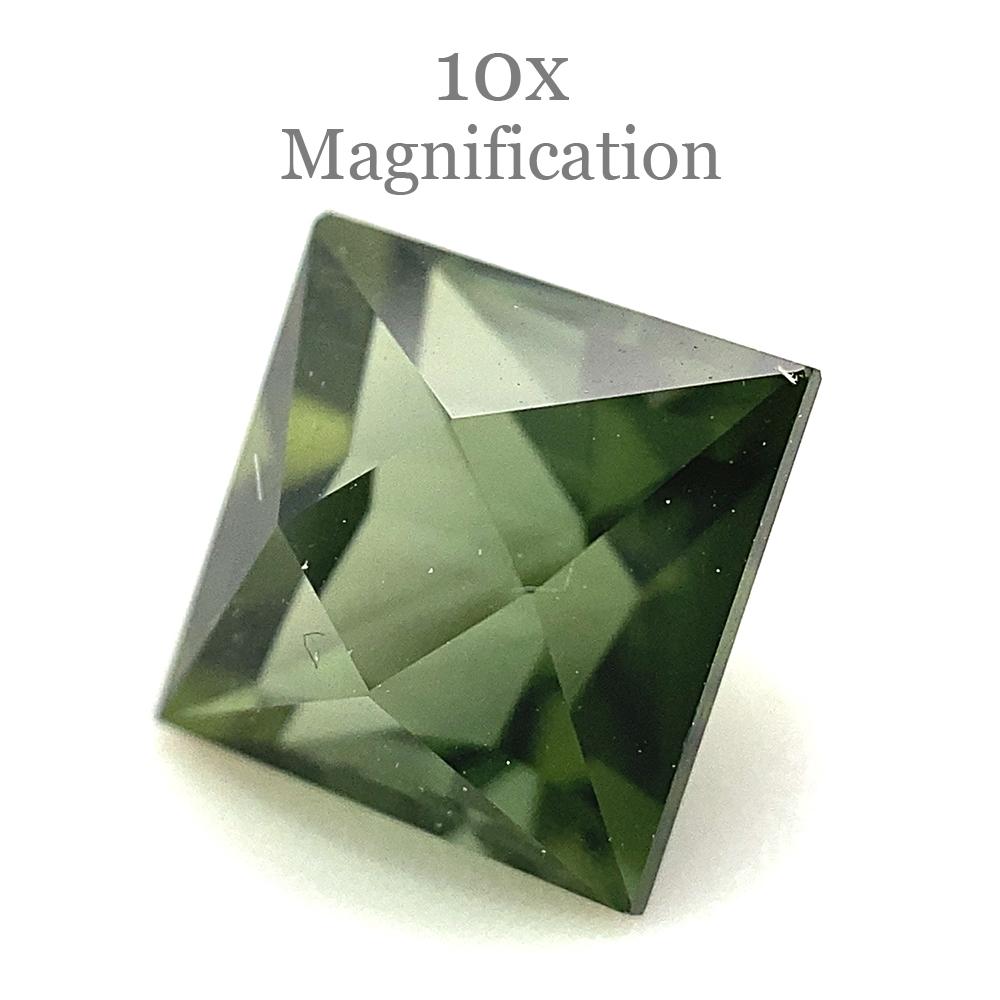1.9ct Square Green Tourmaline from Brazil For Sale 7