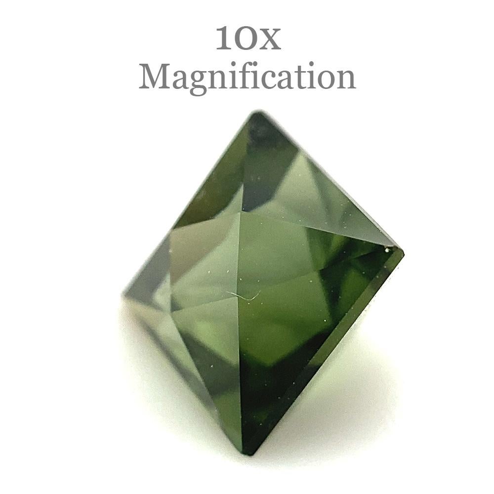 1.9ct Square Green Tourmaline from Brazil For Sale 8