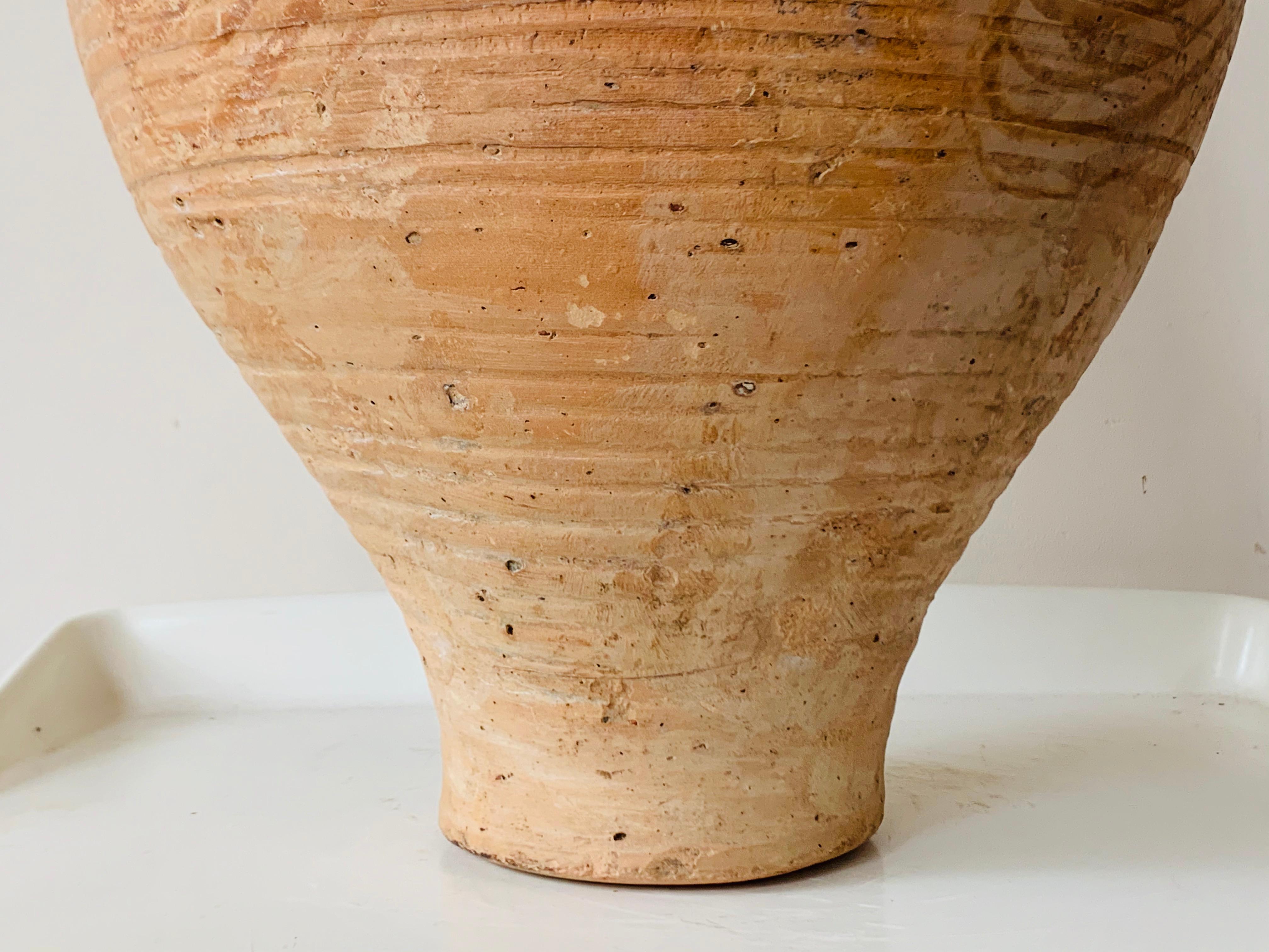 XIXe siècle vase en terre cuite Picher 