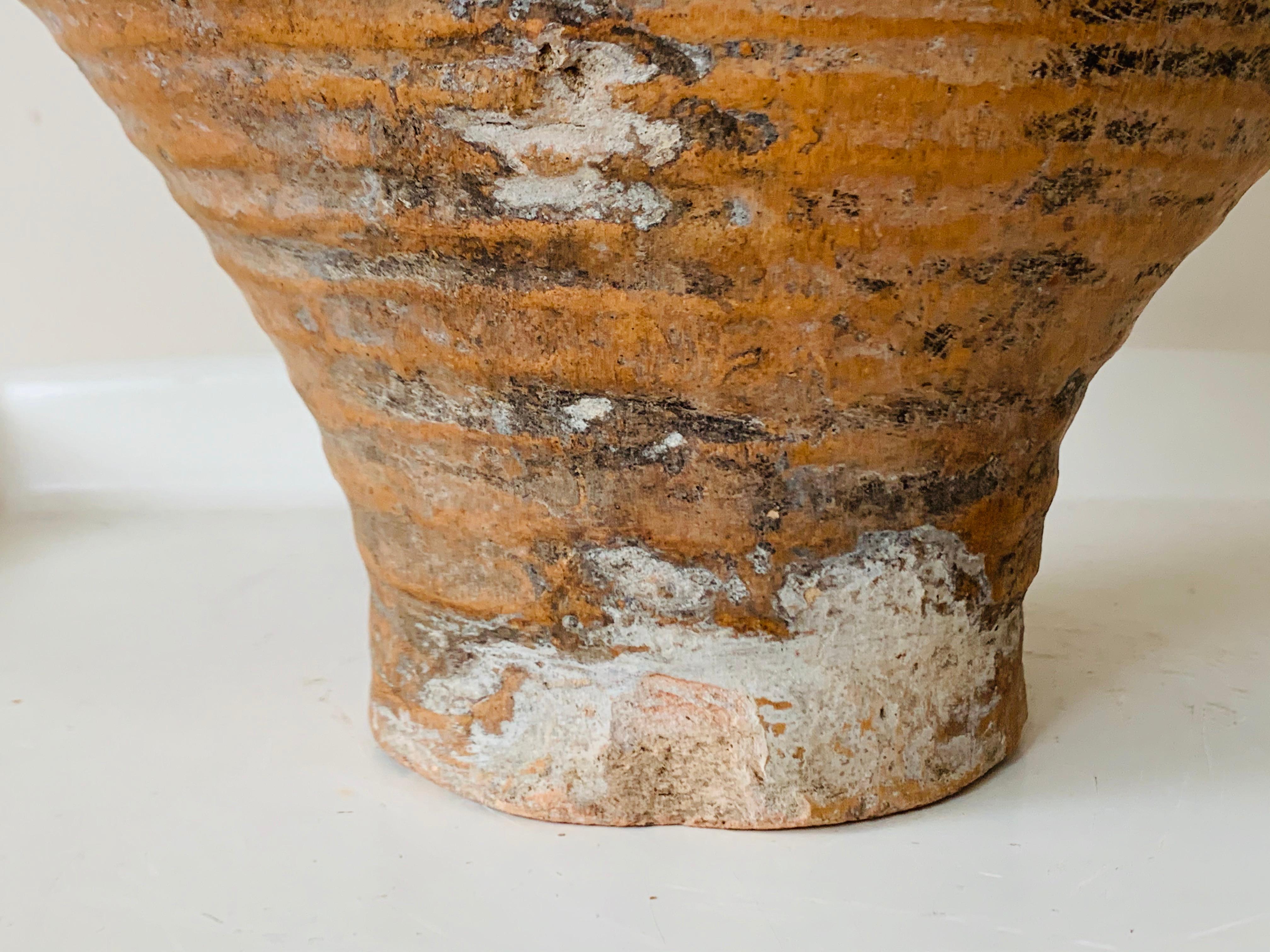 Ensemble de trois pichets Cantaro de Calanda, Espagne, vase en terre cuite du 19ème siècle en vente 2