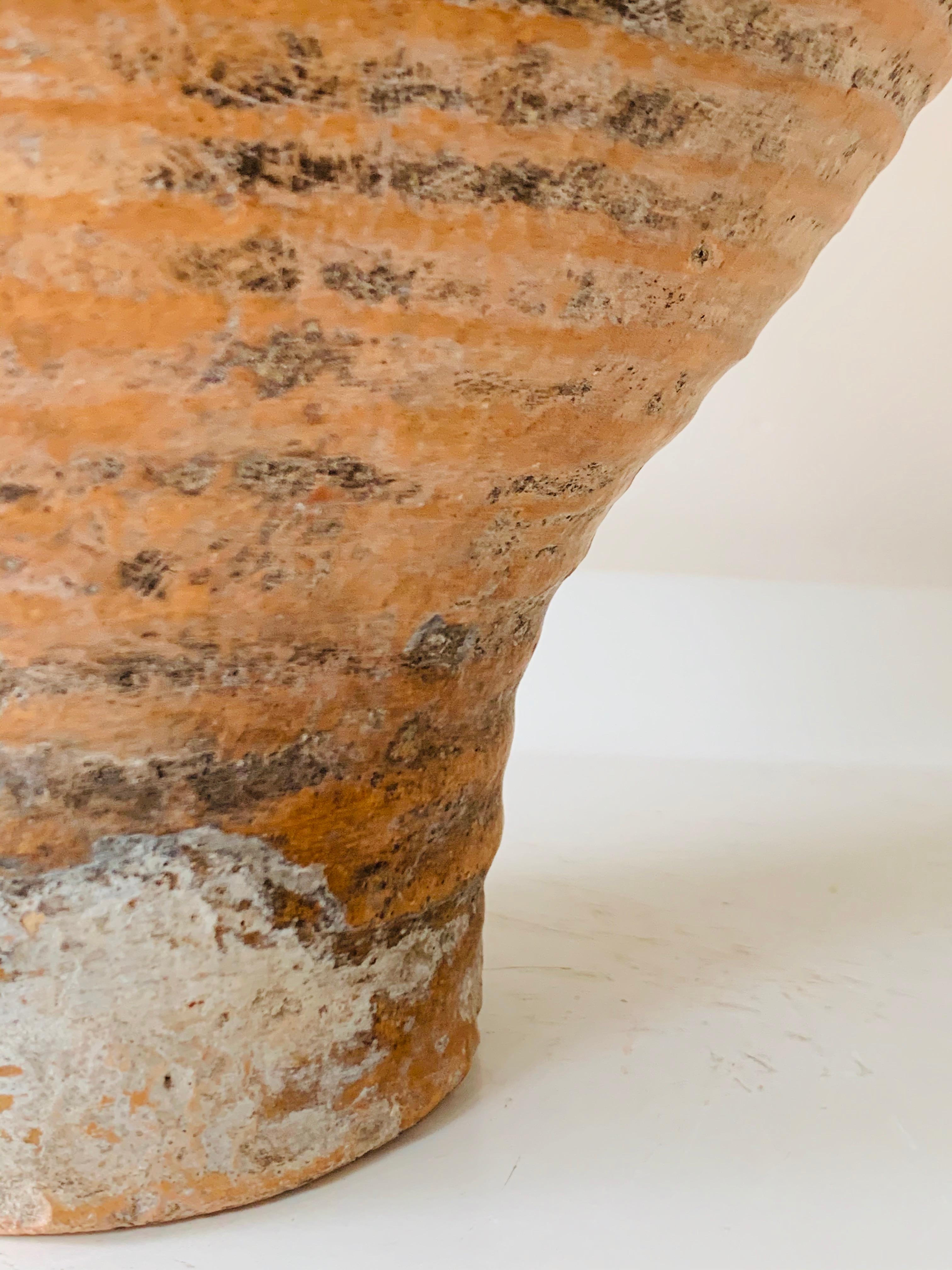 Ensemble de trois pichets Cantaro de Calanda, Espagne, vase en terre cuite du 19ème siècle en vente 3