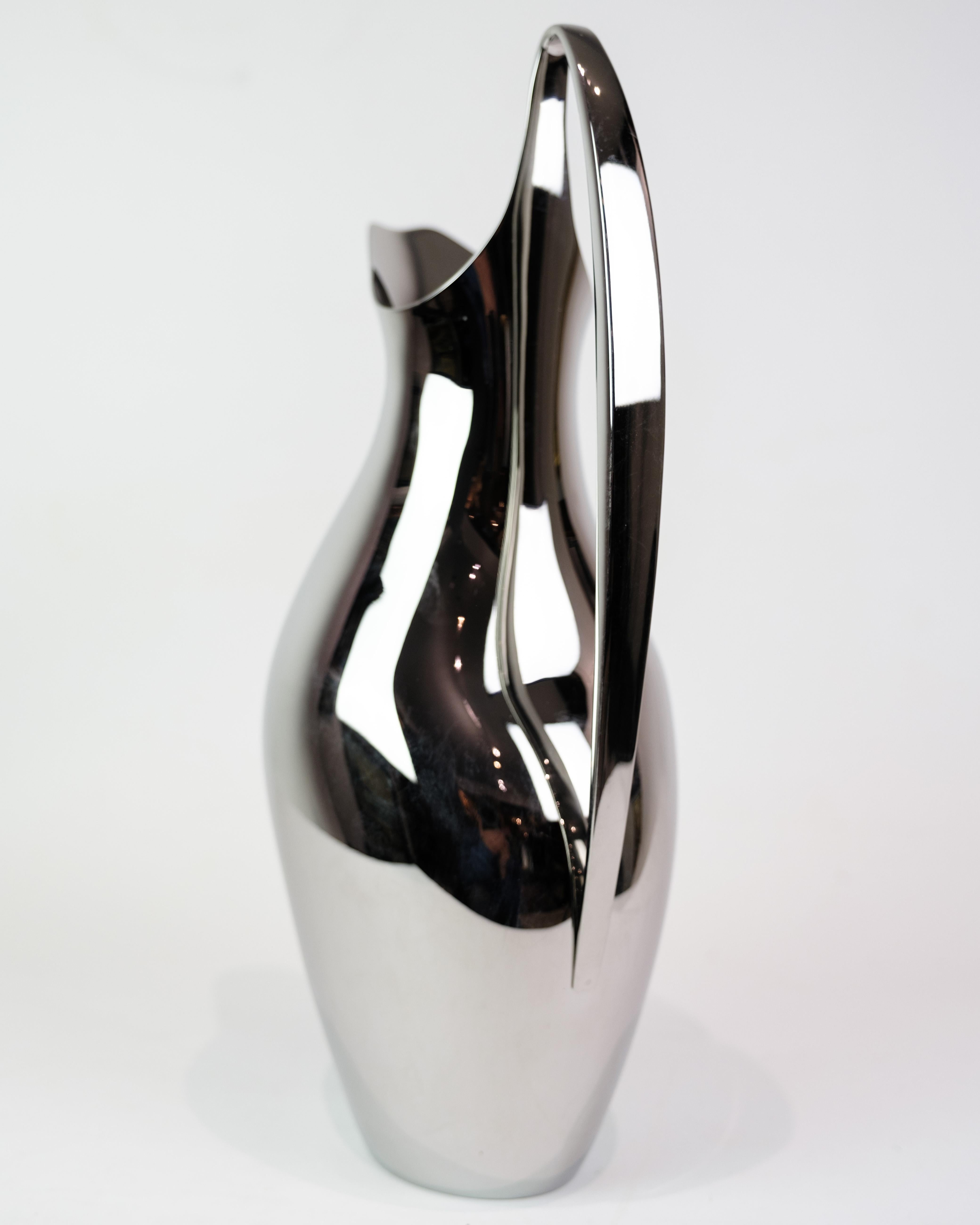Pichet HK 1.9L en acier inoxydable par Henning Koppel pour Georg Jensen Bon état - En vente à Lejre, DK