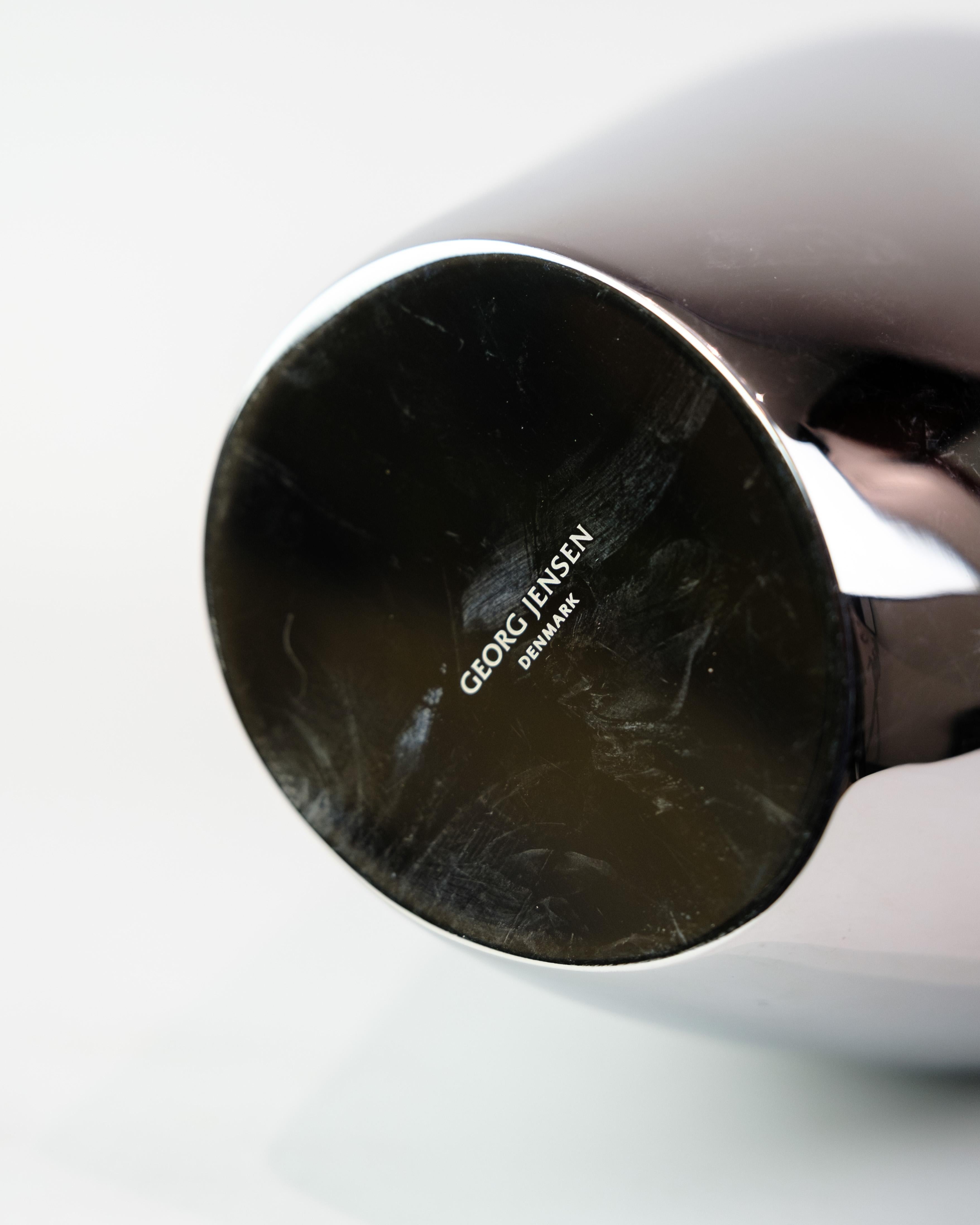 Acier inoxydable Pichet HK 1.9L en acier inoxydable par Henning Koppel pour Georg Jensen en vente
