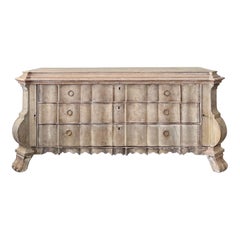 19t Century Large Dutch Bombe Chest 19t Century Large Dutch Bombe Chest