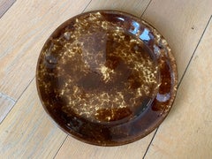 19th-20th Century Bennington Ware Round Platter