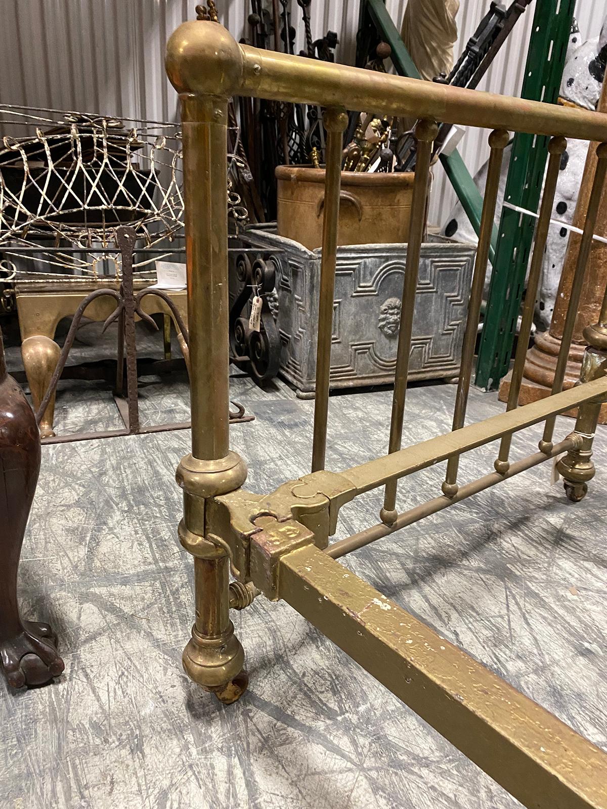 19th-20th Century Brass Daybed / Bed For Sale 8