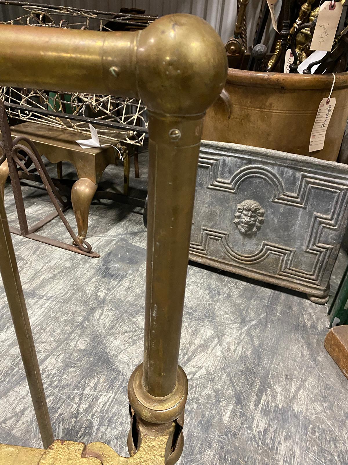 19th-20th Century Brass Daybed / Bed For Sale 4