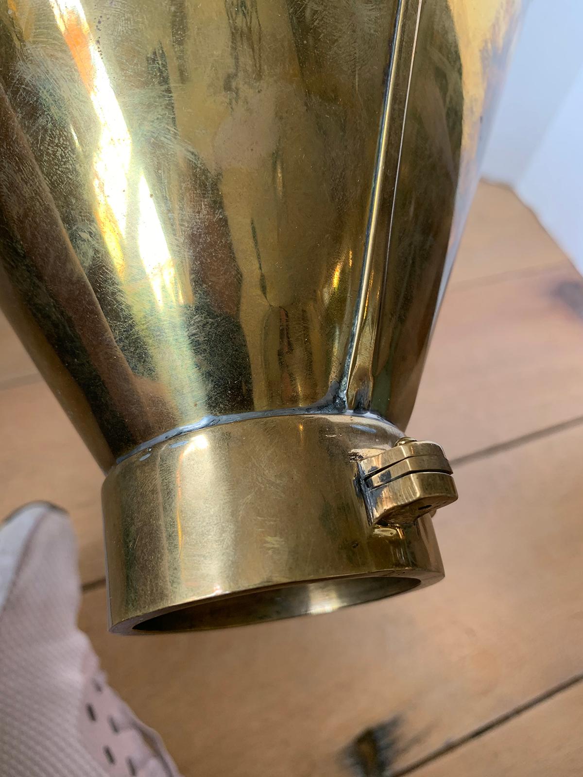 19th-20th Century Brass Funnel For Sale 6