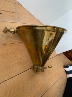 19th-20th Century Brass Funnel