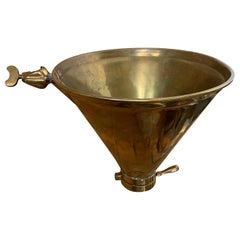 19th-20th Century Brass Funnel