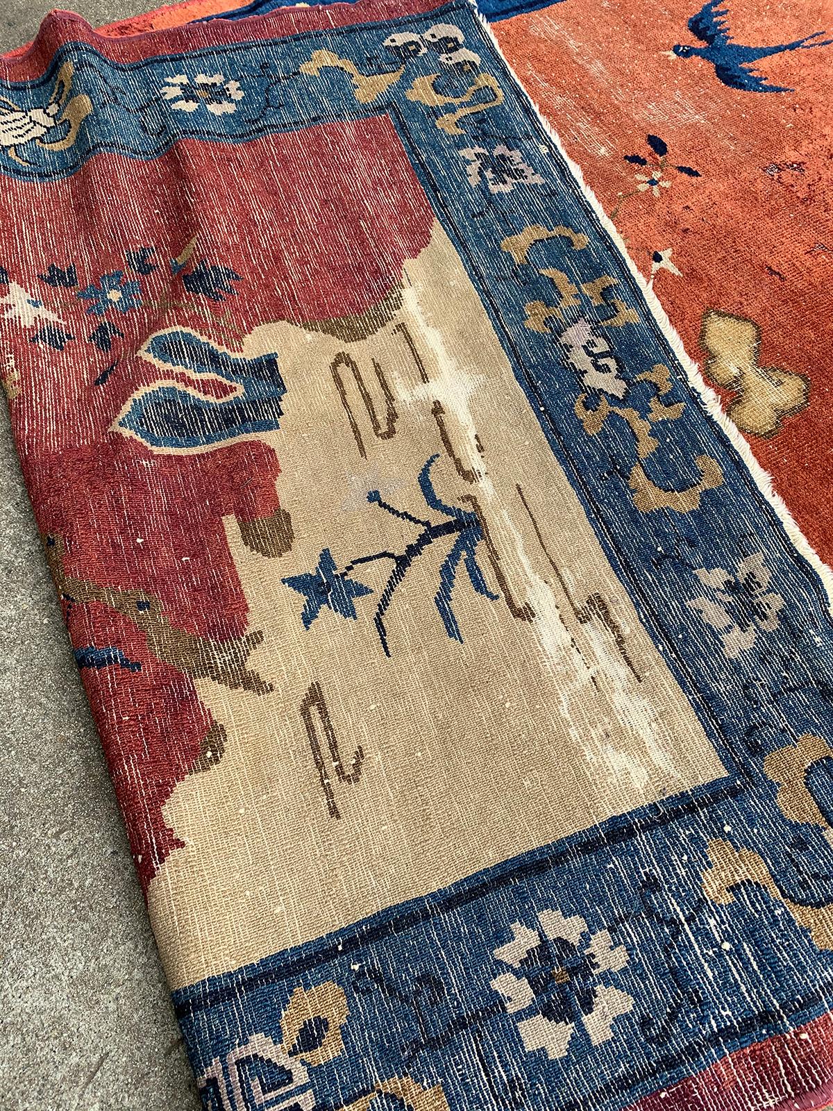 19th-20th Century Chinese Hall Rug For Sale 1