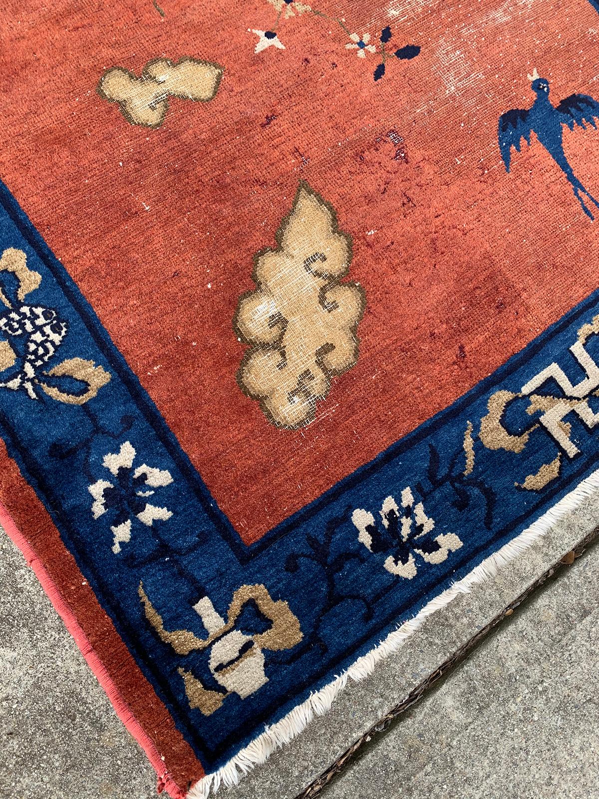 19th-20th Century Chinese Hall Rug For Sale 2