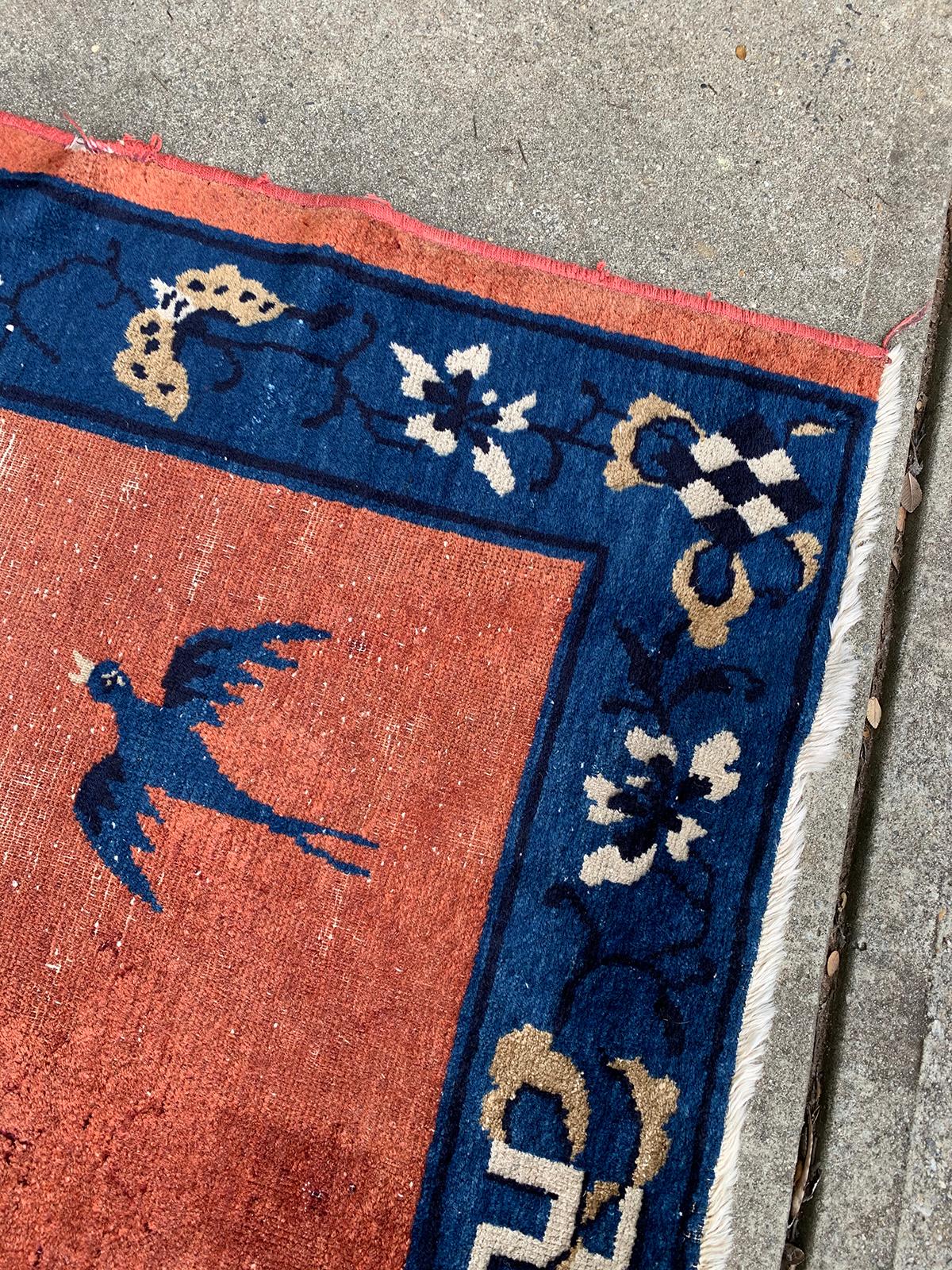 19th-20th Century Chinese Hall Rug For Sale 3
