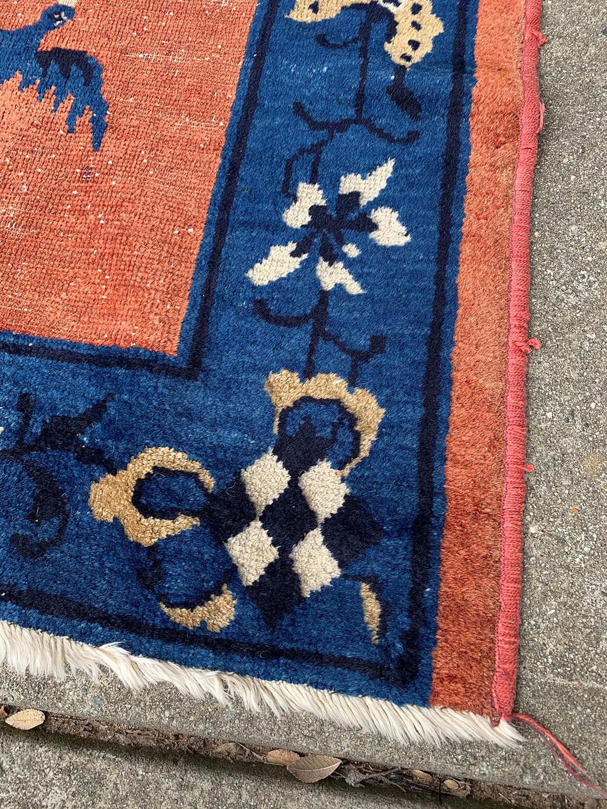 19th-20th Century Chinese Hall Rug For Sale 4