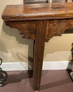 19th/20th Century Chinese Provincial Hardwood Console or Altar Table