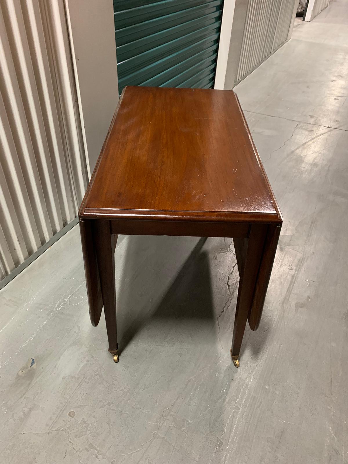 19th-20th Century Drop-Leaf Table For Sale 1