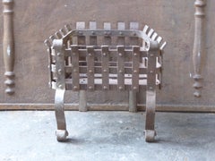 19th-20th Century English Fireplace Grate or Fire Basket
