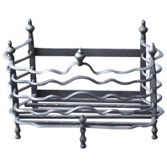19th-20th Century English Fireplace Grate or Fire Basket