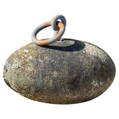 19th - 20th Century European Stone Counterbalance - Antique Décor