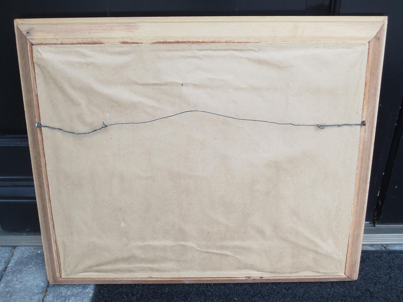 19th-20th Century Framed Needlework of St. Bernard For Sale 6
